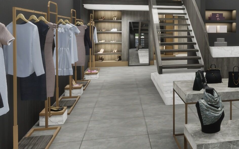 Luxury retail store