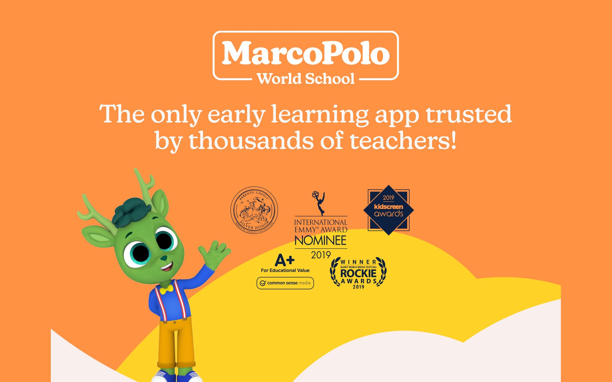 An International Emmy nominee, trusted by thousands of teachers