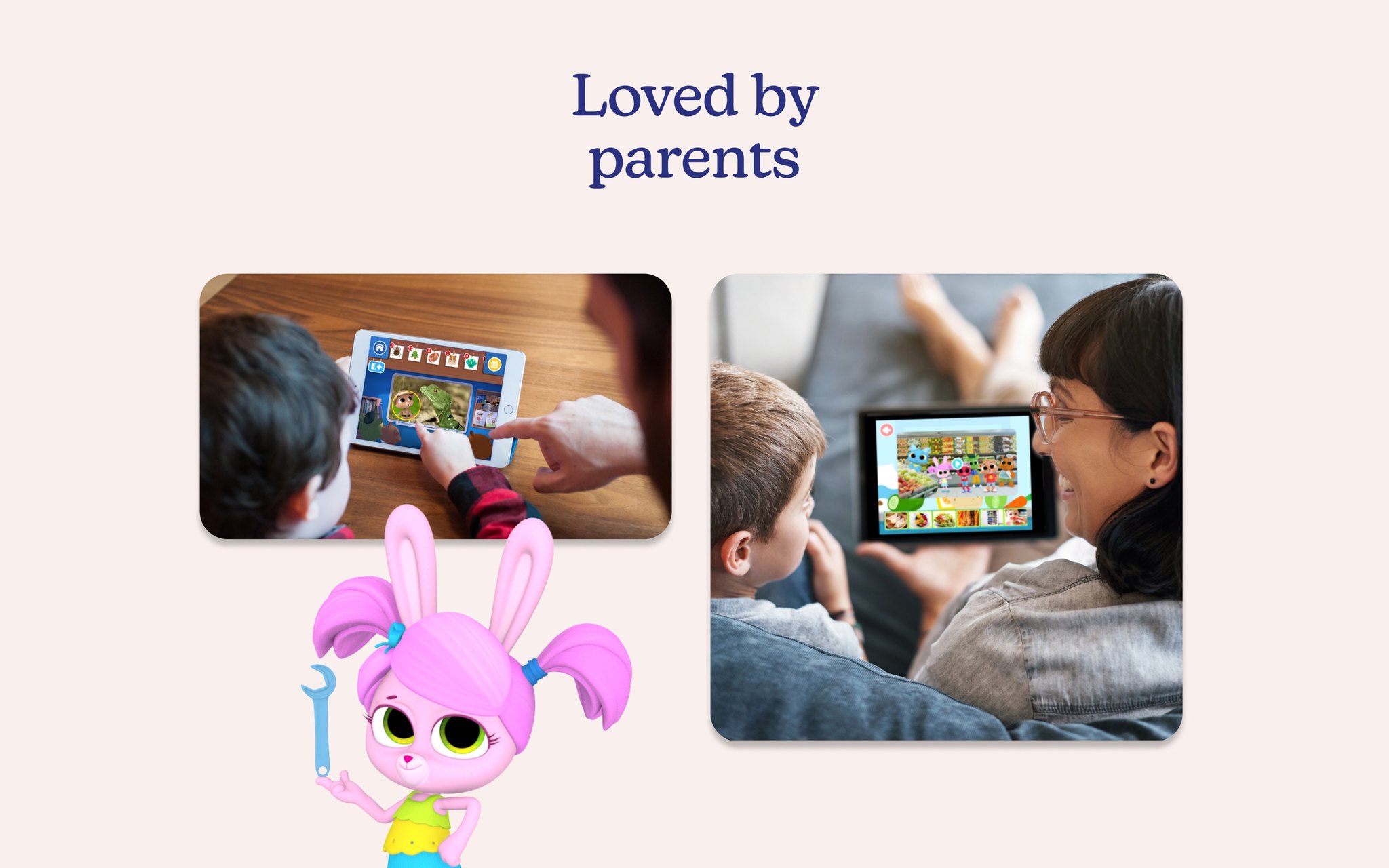 Loved by parents: learning together at home
