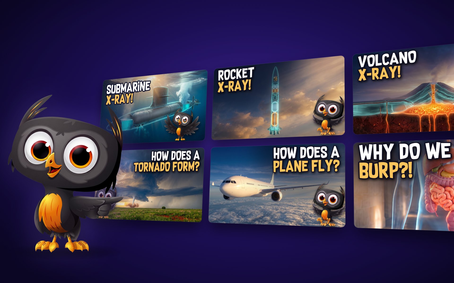 Owee’s Big Questions: our animated science episodes for children