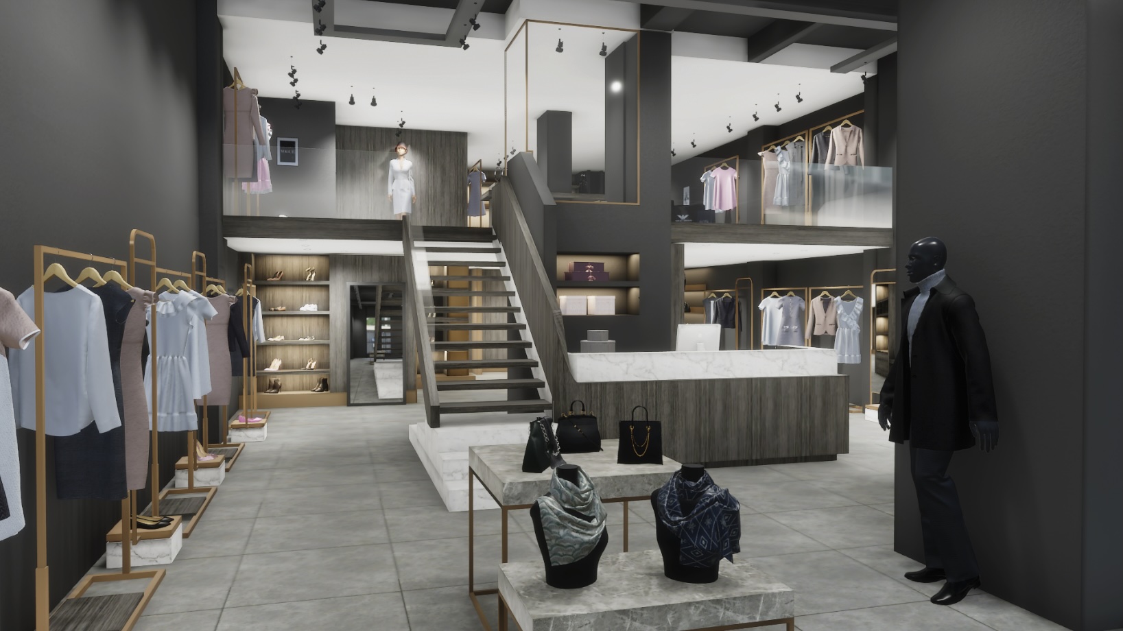 virtual reality digital twin shop